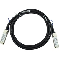 BlueOptics 100G-Q28-Q28-C-00501-BL InfiniBand/fibre optic cable 0,5 m QSFP28 Schwarz