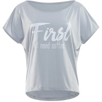 Winshape Ultra Leichtes Modal-kurzarmshirt MCT002 mit Weißem Glitzer-aufdruck "first