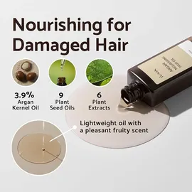 IUNIK Argan Nourishing Hair Oil Öl 100 ml