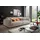 KAWOLA Big-Sofa Cord 2-Sitzer Grau