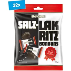 Bronchibon Salz-Lakritz Bonbons 100 g, 32er Pack