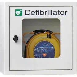 Pavoy Defibrillatorschrank zur Wandbefestigung, Korpus / Front Reinweiß