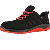 Elten Maddox GTX W Black-Red Low ESD S3