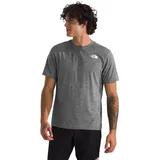 The North Face NF0A894BDYY M 24/7 S/S Tee REG T-Shirt Herren TNF MEDIUM Grey Heather Größe XS