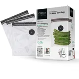 CASO Design Caso Zip-Beutel 20 x 23 cm 20 Stk. Zip-Beutel für Vakuumierer