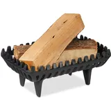 Relaxdays, Zubehör Kerzen + Kamin, Kaminrost