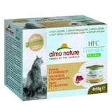 Almo Nature 24x 50g Almo Nature HFC Natural Light Thunfisch & Garnelen Katzennassfutter