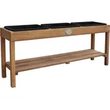 Axi Aktivitäten-Tisch braun B/H/L: ca. 124x50x27 cm - Braun, Schwarz
