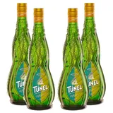 Tunel 4er Set Mezcladas 0,7L (30% Vol) Kräuterlikör Hierbas de Mallorca- [Enthä
