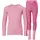 Junior Unisex Jr Lifa Merino Midweight Set Zucker-Rosa 16