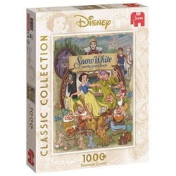 Jumbo 19490 – Disney Classic Collection Schneewittchen, 1.000 Teile Puzzle