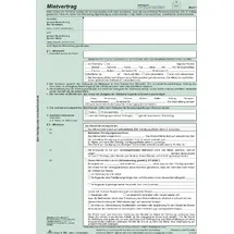 RNK Formularblock Universal-Mietvertrag für Wohnungen A4 selbstdurchschreibend