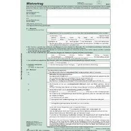 RNK Formularblock Universal-Mietvertrag für Wohnungen A4 selbstdurchschreibend