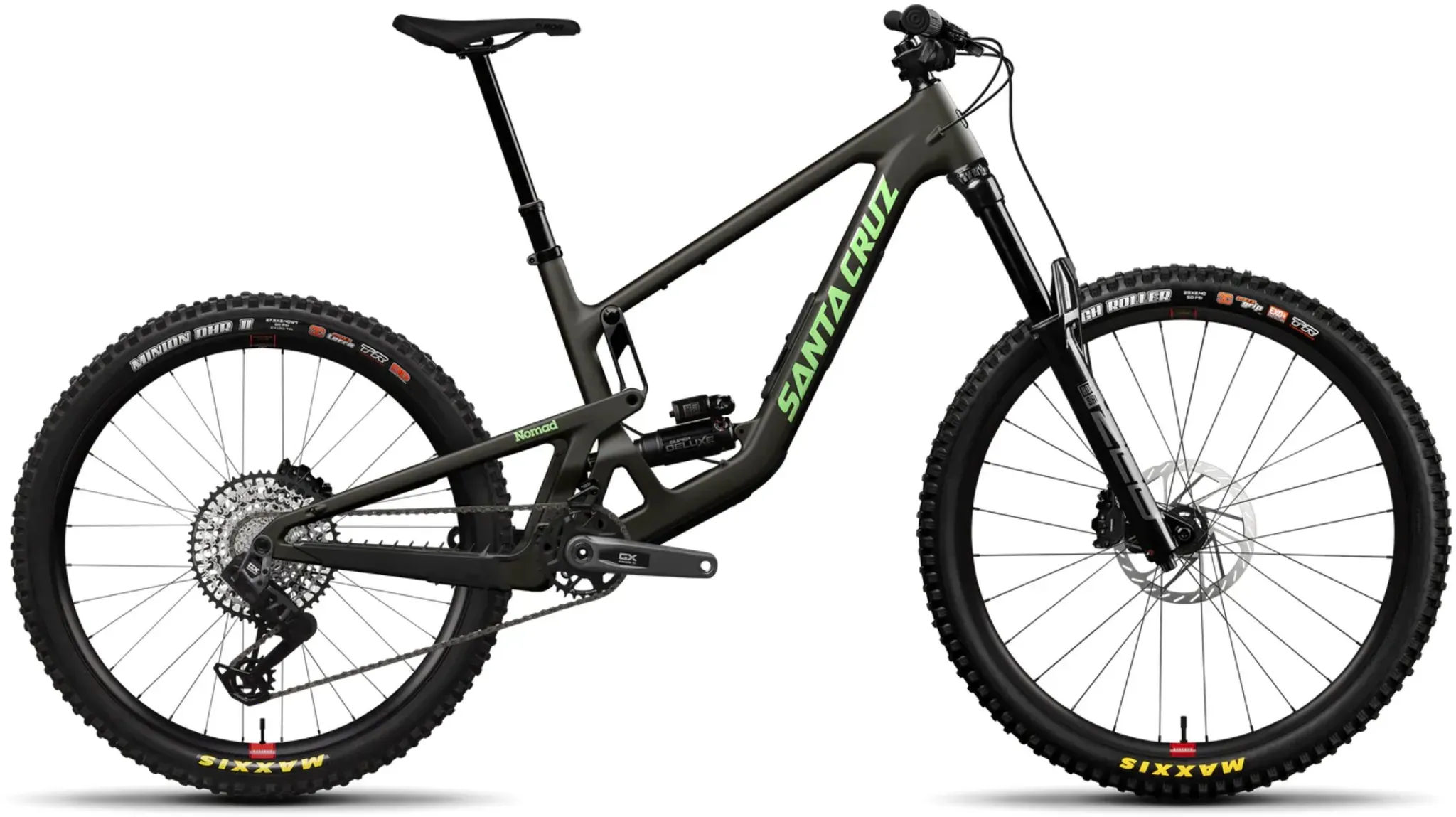 Santa Cruz Nomad 7 Carbon GX AXS - M -  Matte Metallic Earth