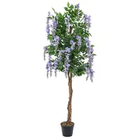 Europalms Goldregenbaum, Kunstpflanze, violett, 150cm