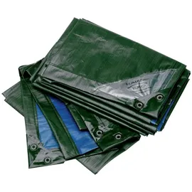 Bio Green Abdeckplane 1,5 x 12 m Grün/Blau