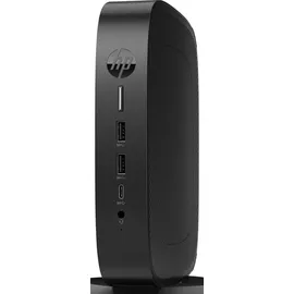HP Elite t655 - Thin Client - SFF - 1 x Ryzen Embedded R2314 / 2.1 GHz - RAM 8 GB eMMC AMD Radeon Graphics PC, Schwarz