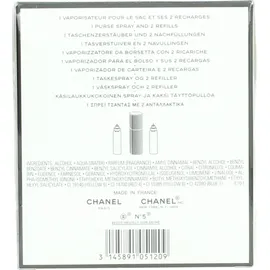 Chanel No. 5 Eau de Toilette refillable 20 ml + Nachfüllung 2 x 20 ml