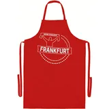 multifanshop Grillschürze - Frankfurt - Meine Fankurve - Druck weiß - Schürze