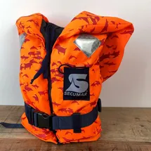Secumar Bravo Print Schwimmweste orange 20-30kg
