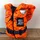 Secumar Bravo Print Schwimmweste orange 20-30kg
