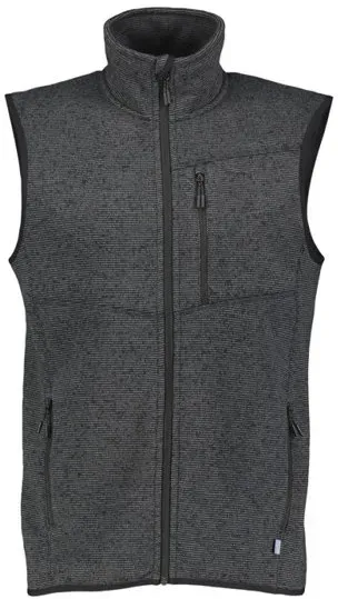 Meru Bergen M - Fleeceweste - Herren - Black - 2XL