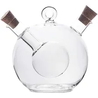 Intirilife 2-in-1 Essig- und Ölspender in Transparent - Gr.:
