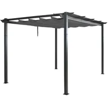 Proregal Pergola 400 x 300 x 240 cm grau
