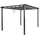 Proregal Pergola 400 x 300 x 240 cm grau