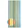CONACORD Streifenvorhang Türvorhang 90 x 200 cm Bunt