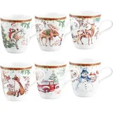 SELTMANN WEIDEN Henkelbecher 0,4 l Bunt 6 St.