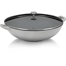 Kela Wok CALIDO, Gusseisen hellgrau 17,0cm 36,0cmØ 4,0l
