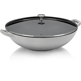 Kela Wok CALIDO, Gusseisen hellgrau 17,0cm 36,0cmØ 4,0l