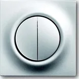 Busch-Jaeger Abdeckung Serienschalter, Doppel-Wechselschalter Impuls 2CKA001753A0065