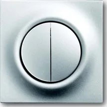 Busch-Jaeger Abdeckung Serienschalter, Doppel-Wechselschalter Impuls 2CKA001753A0065