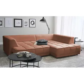 Switch Ecksofa Tiga ¦ braun ¦ Maße (cm): B: 285 H: 88 T: 205.0