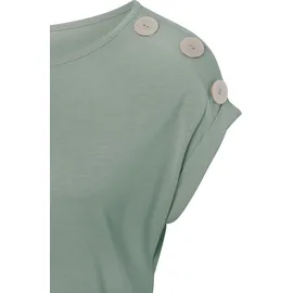 Buffalo Kurzarmshirt Grün 32/34