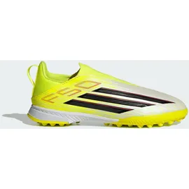 adidas F50 League Laceless TF Kinder Team Solar Yellow 2/Core Black/Lucid Red 29
