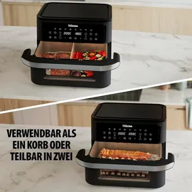 Tristar Dualzone Flex Heißluftfritteuse FR-9432 schwarz