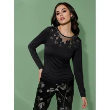 CREATION L Langarmshirt in schwarz | Gr.: 50