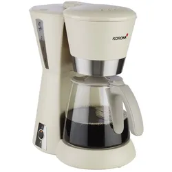 KORONA 10205 - Kaffeemaschine - 10 Tassen - sand/grau