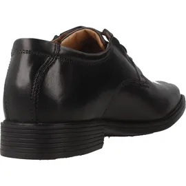 CLARKS Herren Tilden Plain Derby Schwarz (39,5 EU)