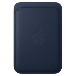 Apple iPhone Feingewebe Wallet mit MagSafe Pazifikblau