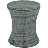 Garden Pleasure Mumbai Gartentisch Ø 45 x 85 cm dunkelgrau