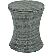 Garden Pleasure Mumbai Gartentisch Ø 45 x 85 cm dunkelgrau