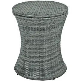 Garden Pleasure Mumbai Gartentisch Ø 45 x 85 cm dunkelgrau