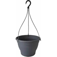 Siena Garden Hängeampel Ø 30 x 20 cm Anthrazit