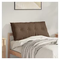 vidaXL Rückenkissen 100 x 19 x 50 cm braun 1-tlg.