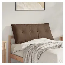 vidaXL Rückenkissen 100 x 19 x 50 cm braun 1-tlg.