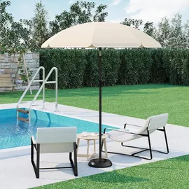 Woltu Ø 155 cm Beige